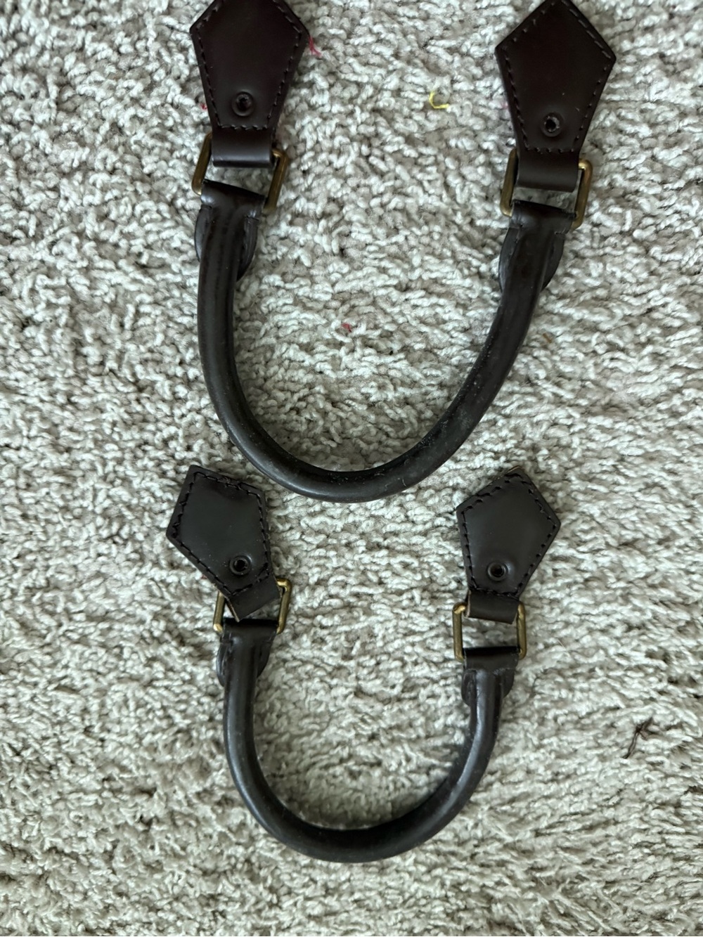 Louis Vuitton speedy Dark Brown Handles B27